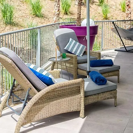 Lägenhet Seaview Luxury 2 Bedrooms In Reserva Del Higueron